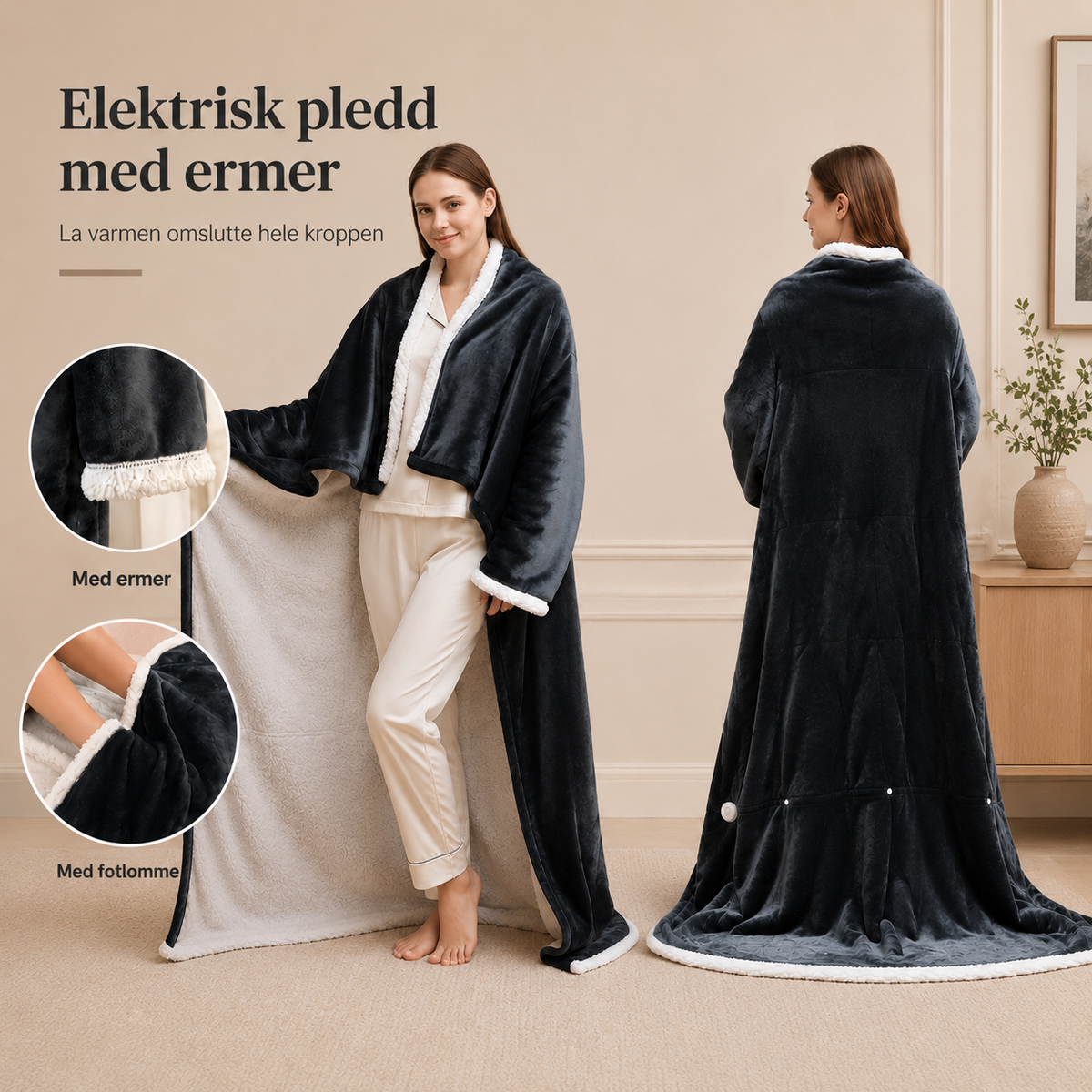 ELOVIA™ Oppvarmet Kosepledd