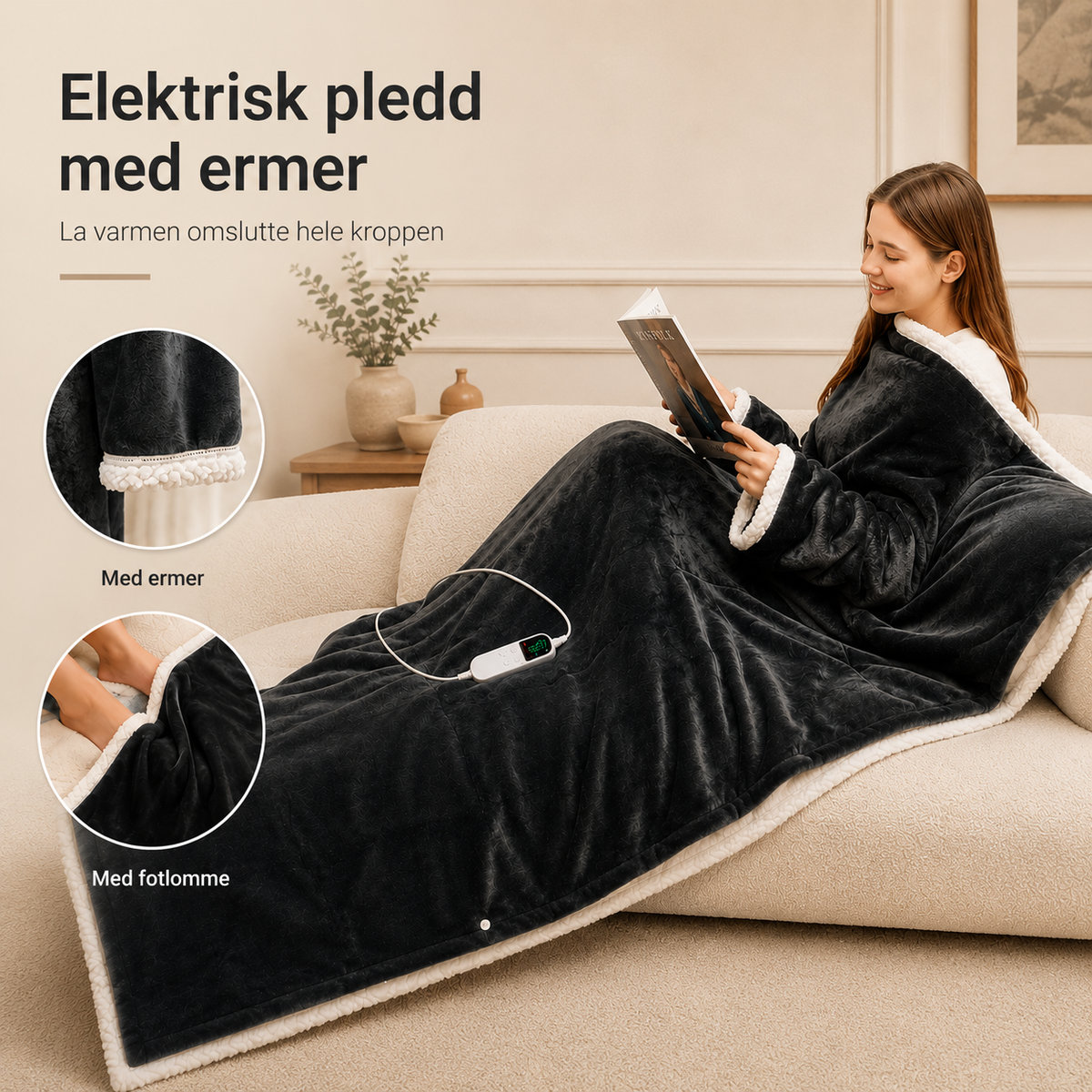 ELOVIA™ Oppvarmet Kosepledd